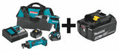Cordless Combination Kit 2 Tools 18V DC