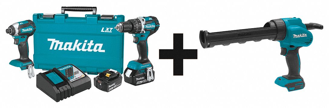 Cordless Combination Kit 3 Tools 18V DC