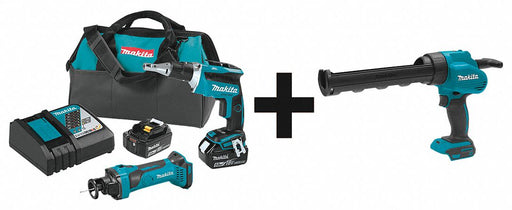 Cordless Combination Kit 3 Tools 18V DC
