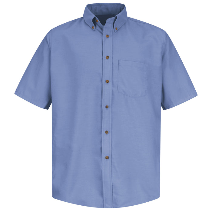 Men's Short Sleeve Poplin Dress Shirt