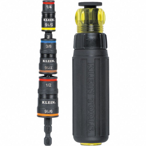 Flip Socket Set Imp w/Ratch Hdl 7-in-1
