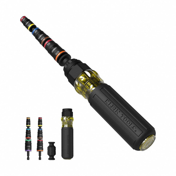Multi-Bit Screwdriver 10 3/4 in L