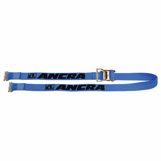 Tie Down Strap E-Track Blue