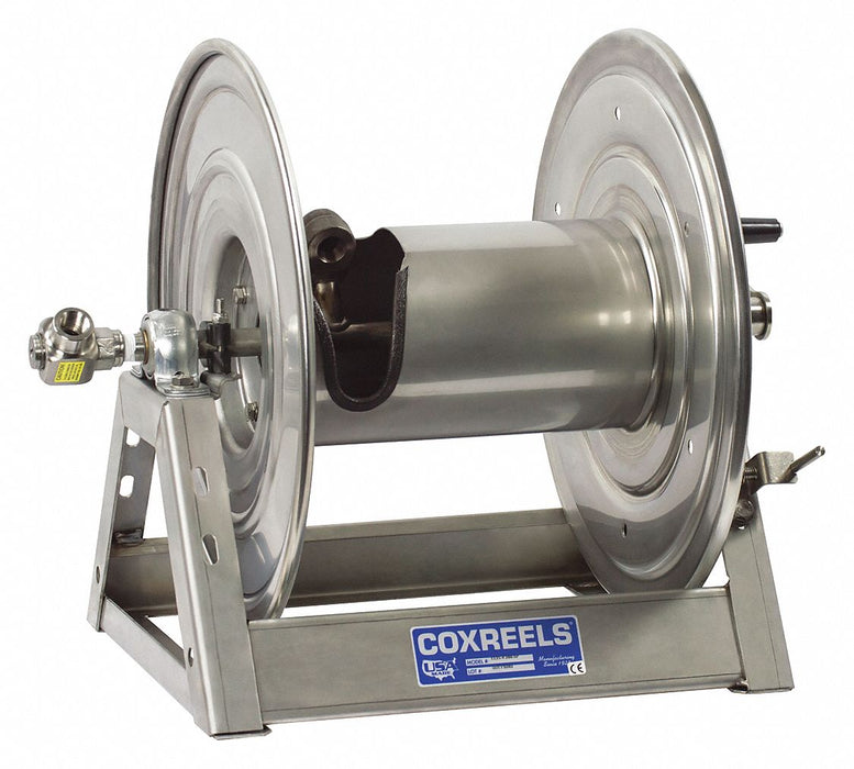 Hand Crank Hose Reel 200 ft 1/2 ID SS