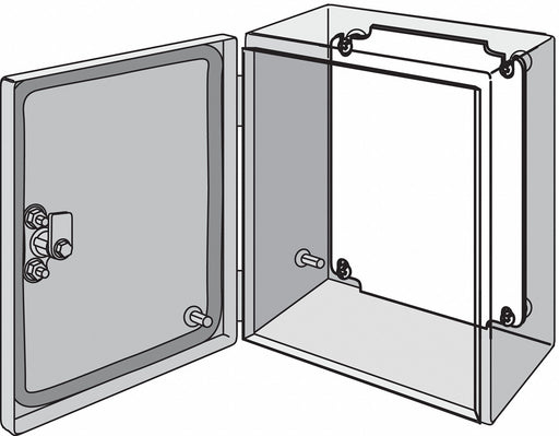 Panel 9.84in H x 7.87in W x White