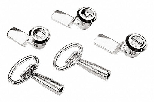 Latch Kit Slotted Zinc One Door Type 12