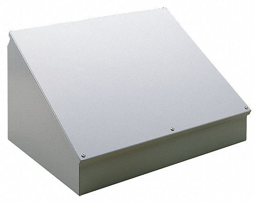Sloped Top Enclsr 12inHx20inWx9.09inD