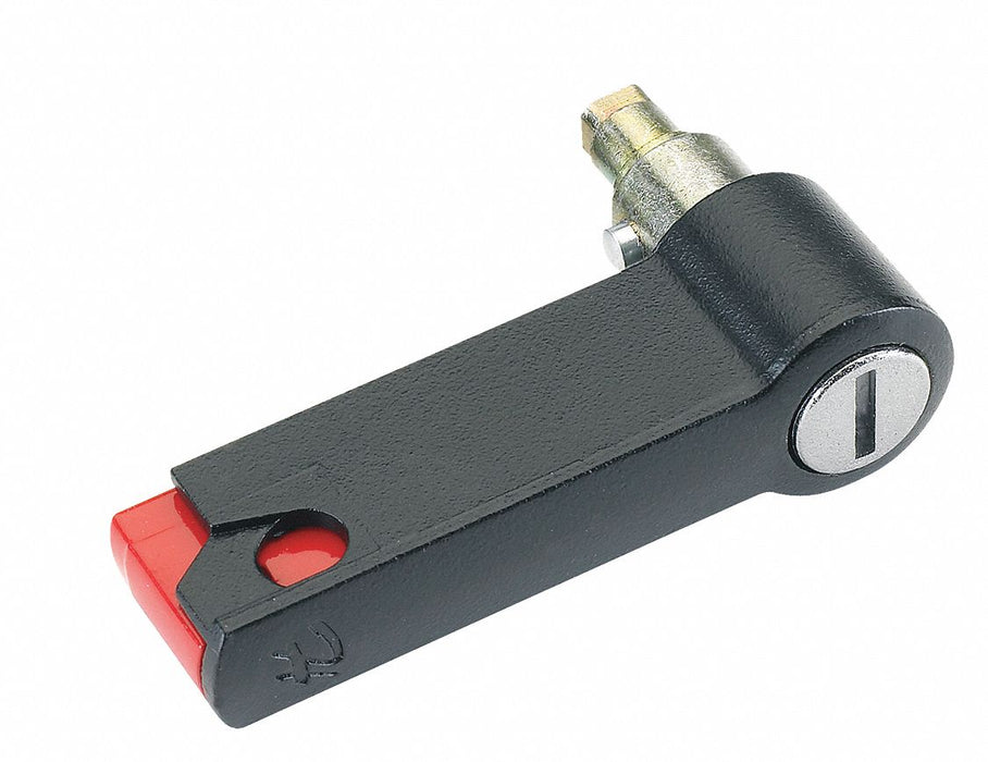 Padlock Handle Locking The Enclosure