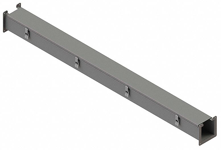 Lay-In Wireway 5 ft 4inWx4inH Steel