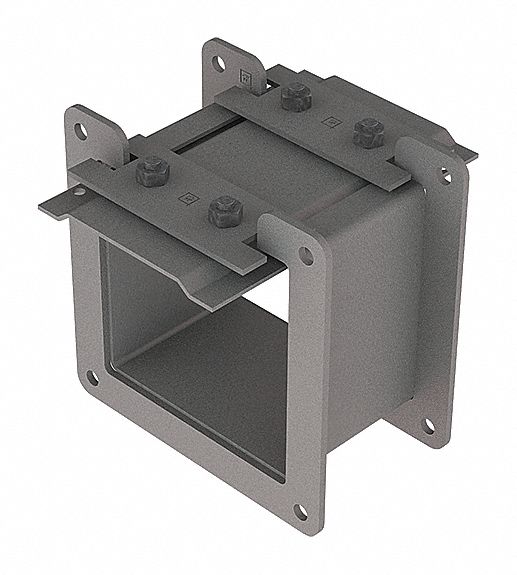 Nipple Wireway Steel 4in. H x 4in. L