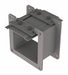 Nipple Wireway Steel 4in. H x 4in. L