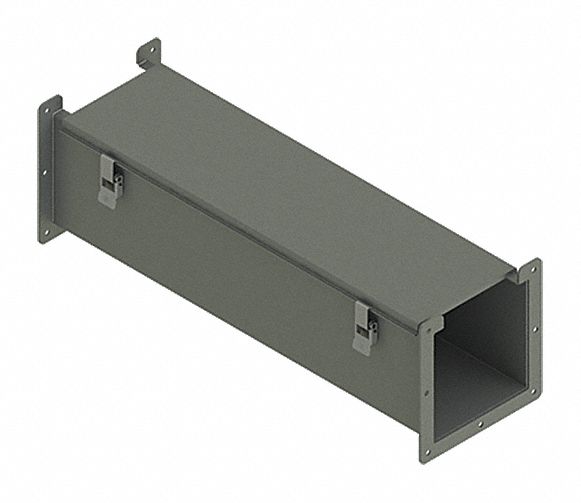 Lay-In Wireway 2 ft 6inWx6inH Steel