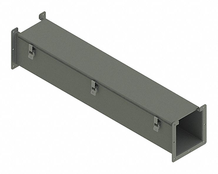 Lay-In Wireway 3 ft 8inWx8inH Steel