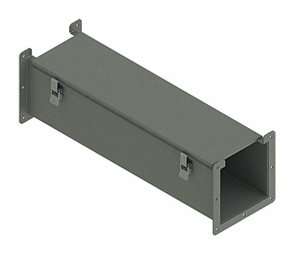 Lay-In Wireway 2 ft 8inWx8inH Steel