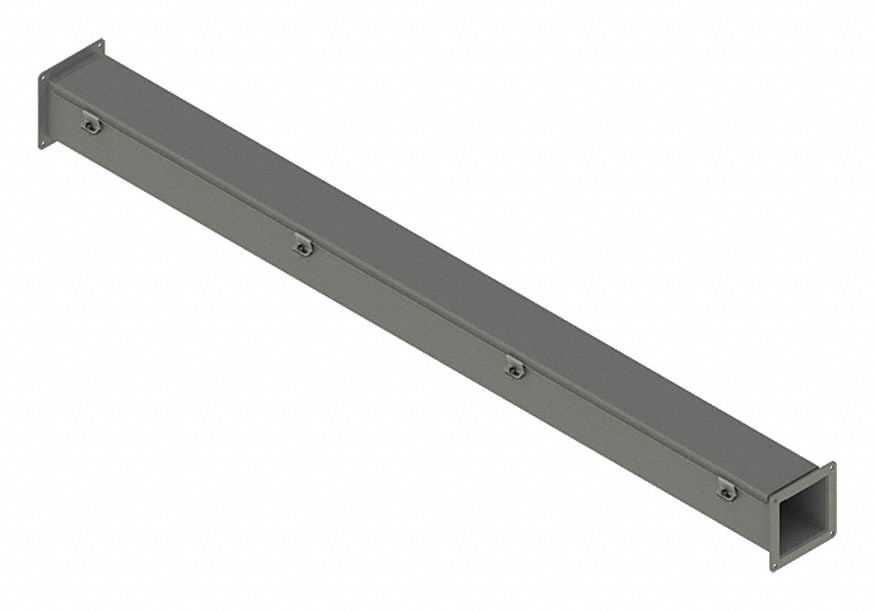 Feed-Through Wireway 5 ft 4inWx4inH