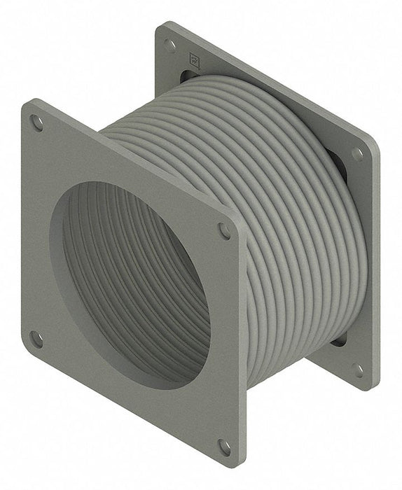 Flexible Fitting Ind Steel 4in.H x 4in.L
