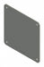 Closure Plate Wireway Steel 4in.Hx4in.L