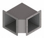 Elbow 90 Deg Ind Steel 6in. H x 6in. L