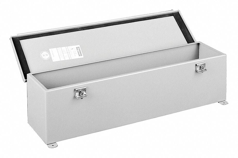 Hinged Cover Wiring Trough 8inWx8inH