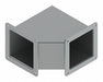 Elbow 90 Deg Ind SS 4in. H x 4in. L