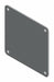 Closure Plate Wireway Steel 4in.Hx4in.L