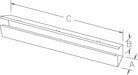 Lay-In Wireway 4 ft 6inWx6inH Steel
