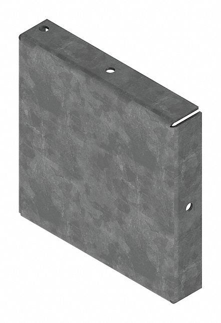 Closure Plate Wireway Steel 4in.Hx4in.L