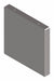Closure Plate Wireway Steel 8in.Hx8in.L