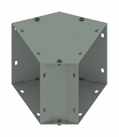 Elbow 45deg. Comm Steel 6in.Hx6in.L
