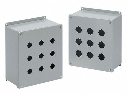 PushButtonEnclosure 30mm 1Hole Steel