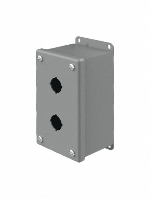 PushButtonEnclosure 22mm 2Holes Steel