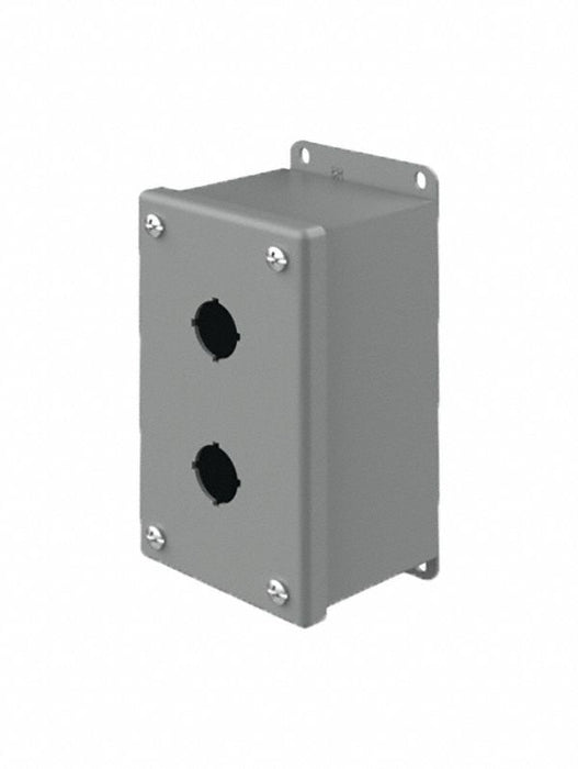 PushButtonEnclosure 22mm 2Holes Steel