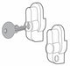 Padlock Kit Handle Stainless Steel