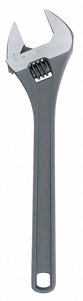 Adj. Wrench Steel Black Phosphate 18 