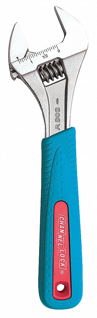 Adj. Wrench Steel Chrome 8 