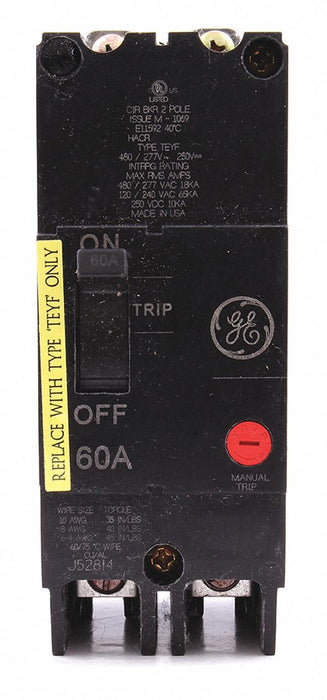 Circuit Breaker 60A 2P TEY 277/480VAC