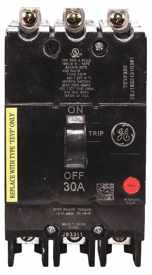 Circuit Breaker 30A 3P TEY 277/480VAC
