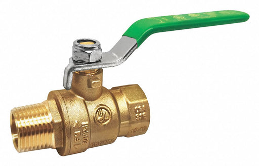 Manual 2-Way Ball Valve IPS Brass