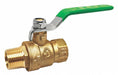 Manual 2-Way Ball Valve IPS Brass