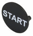 Legend Plate Start White/Black Round