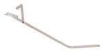 Portable Rail Clamp Sign Holder White