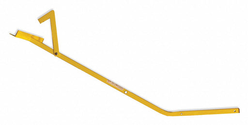 Portable Rail Clamp Sign Holder Yellow