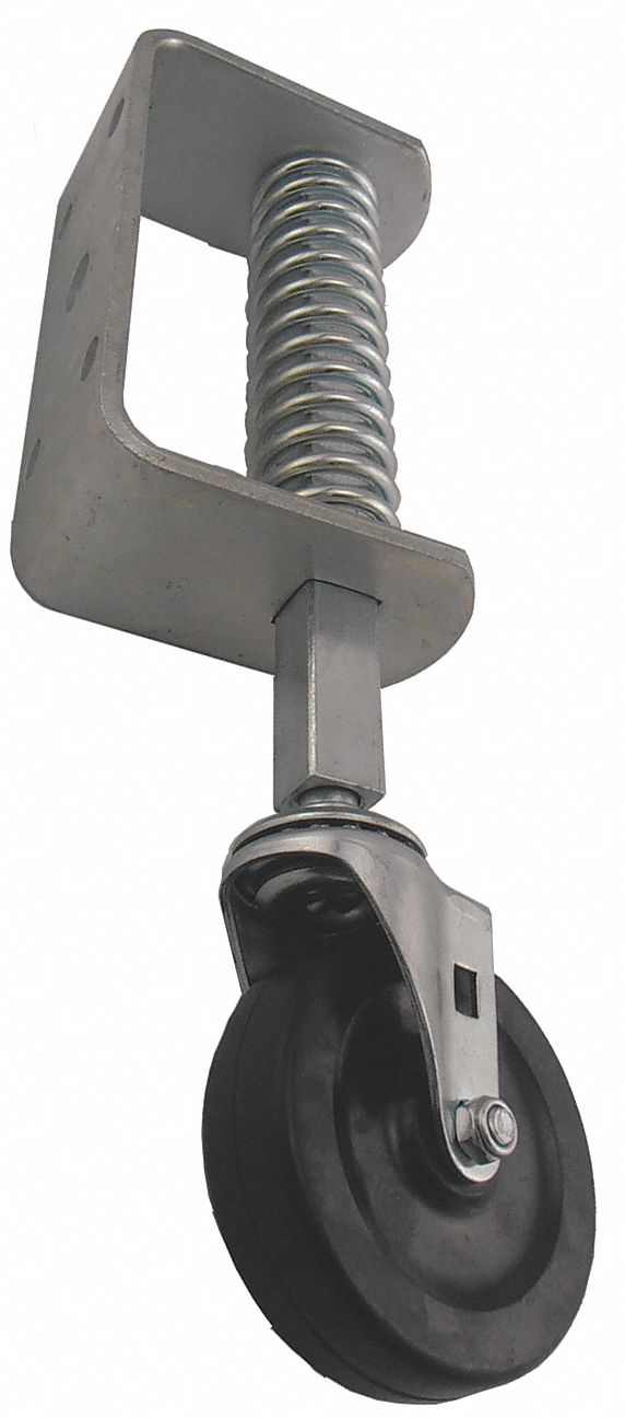 Side MountCaster Rubber 3 dia 10 15/16 H