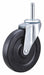 Stem Caster 5 dia Rubber 125lb