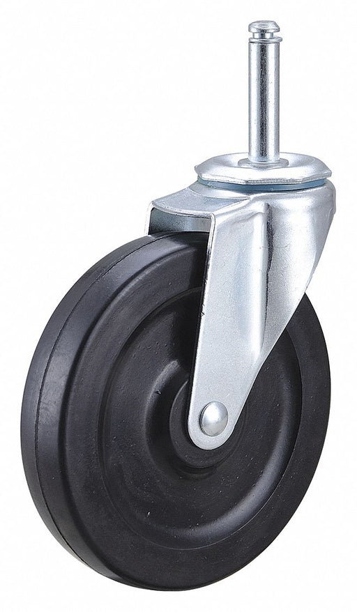 Stem Caster 5 dia Rubber 125lb