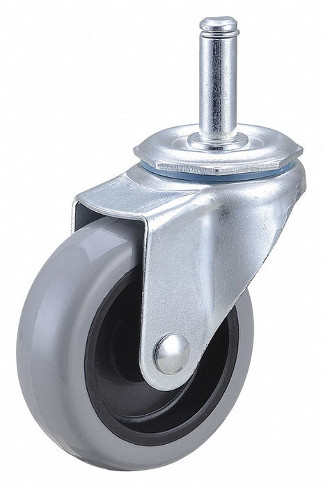 Stem Caster 3 dia Polyurethane 125lb