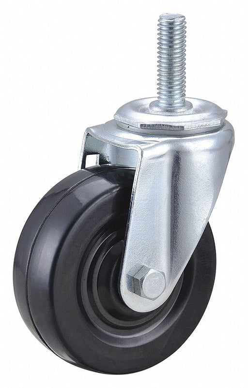 Stem Caster 3 1/2 dia Rubber 160lb