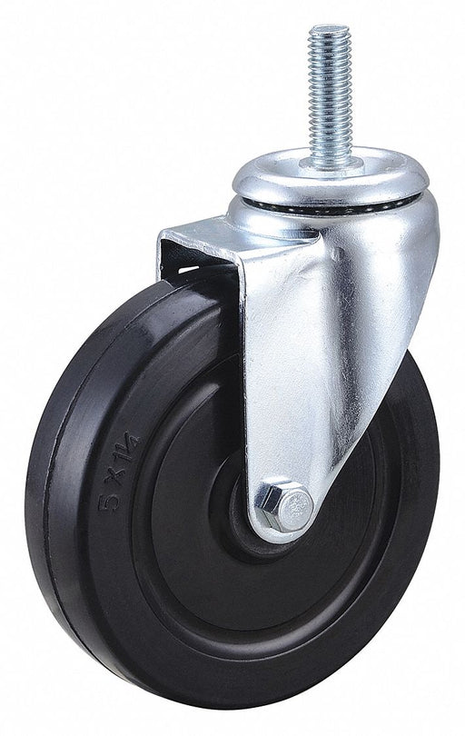 Stem Caster 5 dia Rubber 200lb