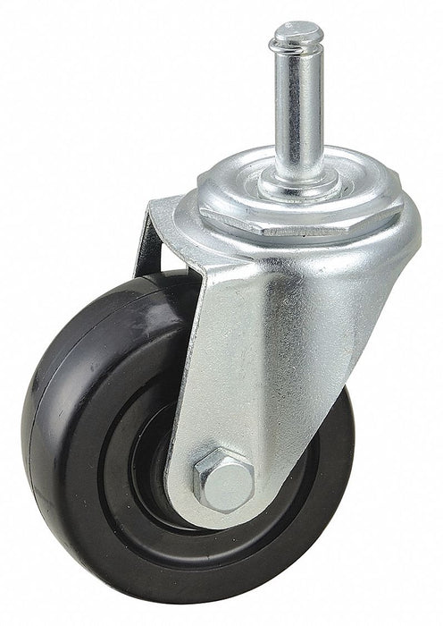 Stem Caster 3 dia Rubber 150lb
