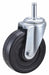 Stem Caster 4 dia Rubber 170lb